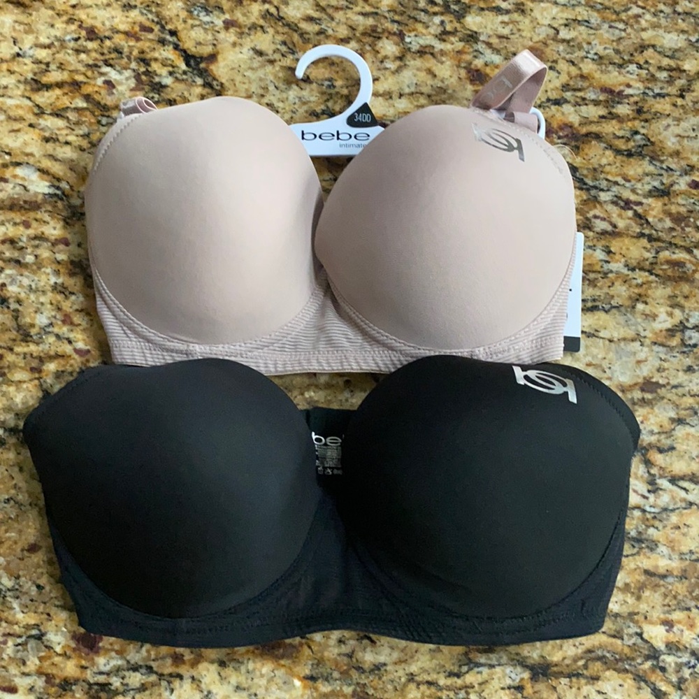 NWT BeBe Bra Set (2 bras for 1 price)